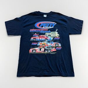 Vintage‎ NASCAR Shirt Mens XL Petty Enterprises Black Y2K Racing